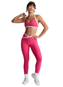 Leggings de yoga décontractés pour femmes de haute qualité, taille mi-haute, motif uni - Prix de gros direct du fabricant - Product Image 6
