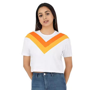 New Style 2025 Latest Design <b>Ladies</b> Solid Blank Crop Top <b>T</b> <b>Shirts</b> Women Crop Tops Oversize Blank Cropped <b>t</b> <b>Shirts</b> - Product Image 1