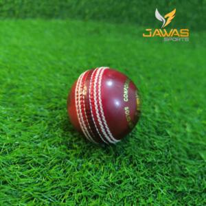 Ballon de cricket en cuir véritable cousu à la main, 4 pièces, avec une adhérence supérieure, durable - Product Image 4