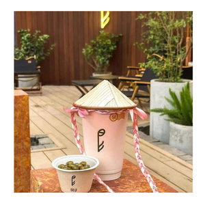 Handmade Mini Vietnamese Conical Hat Mini Non La for Home Decor Craft and Gift - Product Image 1