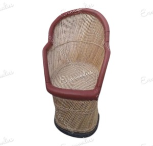 Kreatives Design Bambus Cane Stuhl Wicker Sitz Boho Möbel Umwelt freundliche Indoor Outdoor Relax ing Lounge Langlebig Traditionell