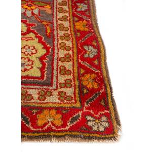 Tapis en laine noués à la main Aalam, motifs floraux et abstraits rouges et oranges, rectangulaires 9x12 pour salon et chambre à coucher - Pae-5531 - Product Image 4