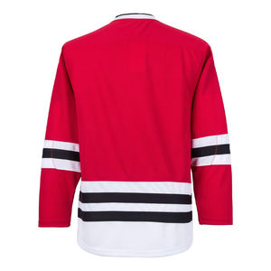 Camiseta de hockey sobre hielo en blanco barata para hombres y mujeres práctica personalizada de alta calidad al por mayor - Product Image 4