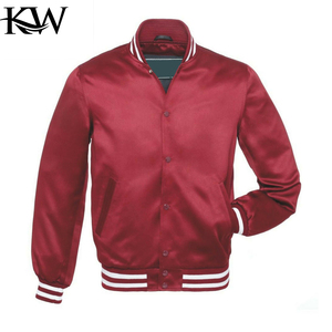 Unisex <b>varsity</b> <b>jacket</b> made with soft wool blend and faux leather sleeves for team uniform college sports and outdoor fashion - Product Image 3