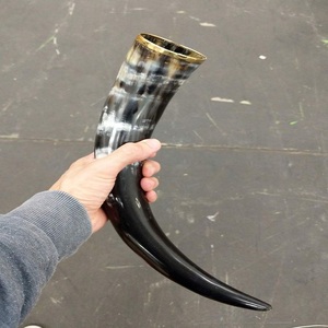 Taza Vikinga de Cuerno de Búfalo Ecológica de Alta Calidad, Artesanía Natural, Estilo Animal Pulido, Decoración Moderna para el Hogar, Tallada - Product Image 5