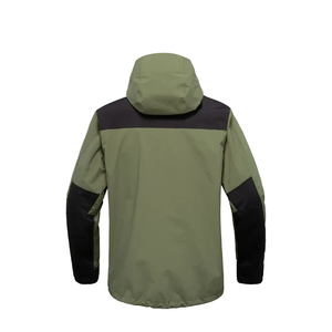 Chaqueta de esquí impermeable de diseño personalizado para hombre recién llegado con cremallera lateral Trajes de esquí de snowboard de bajo precio Chaqueta con capucha para la venta - Product Image 2