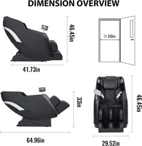 Fauteuil de massage à gravité zéro, capsule spatiale, corps entier, multifonctionnel, fauteuil de massage à usage domestique, cabine, appareil de massage intelligent - Product Image 2