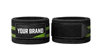Muñequeras para Levantamiento de Pesas y Powerlifting, Soporte Elástico Resistente para Muñeca con Bucle para Pulgar y Velcro Ajustable - Product Image 2