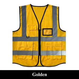 Chaleco de Seguridad Reflectante de Alta Visibilidad Personalizable con Certificación CE, de Nailon, con Logotipo, Impermeable, Chalecos Personalizados - Product Image 5