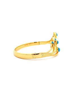 139 bracelets d'énergie Feng Shui plaqué or 18 carats chrétien religieux pour les fêtes Montresor Infini - Product Image 4