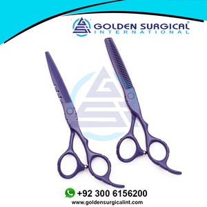 Ciseaux à cheveux en gros, ciseaux de coiffure professionnels, ciseaux à effiler 440C, ensemble de ciseaux de barbier, coupe de cheveux, coiffeur - Product Image 4