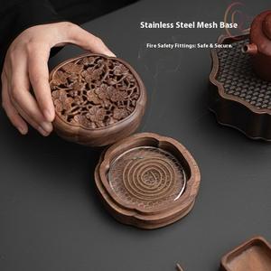 Quemador de Incienso Decorativo de Madera con Acabado Artístico, 100% Natural y Duradero para Decoración del Hogar y Templos - Product Image 5