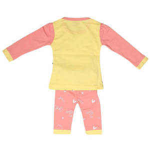 Traje estampado para niñas recién nacidas - Amarillo - Product Image 3