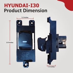 Nouveau commutateur de fenêtre de voiture adapté pour Hyundai I30 2013 et plus lève-vitre électrique adapté pour Hyundai côté passager - Product Image 2