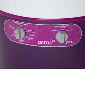 ACROS-Lavadora de carga superior eléctrica de acero inoxidable, bañera individual de acero inoxidable para uso doméstico, coche, hotel, nueva condición - Product Image 1