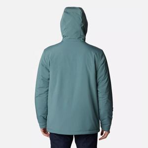 Chaqueta de invierno de carcasa blanda con logotipo personalizado para hombre, nailon de alta calidad, poliéster, tejido impermeable, elegante diseño de calle, carcasa blanda - Product Image 5