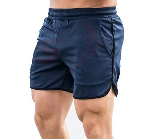 OEM High Street Style Sportswear Respirant Été Haute Qualité Baggy Hommes Polyester Taille Logo Personnalisé Solide Shorts Vente en Gros - Product Image 4