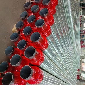 Tuyau isolant préfabriqué en polyuréthane (PU) pour système de chauffage central urbain et usine - Product Image 3