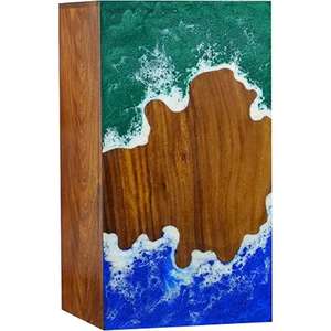 New Design Large Wooden Urn <b>for</b> Adult Cremation <b>Ashes</b> Personalized Memorial <b>Box</b> Custom Burial Urn <b>for</b> Funeral from Indian - Product Image 6