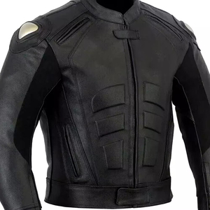 Vestes de motard de moto à fermeture éclair complète Veste de motard de course de moto de bonne qualité - Product Image 3