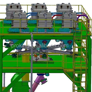 Machine de mélange, d'alimentation et de pesage automatique de poudre de caoutchouc Paxton à haute productivité, 380V, système de dosage à commande PLC - Product Image 1