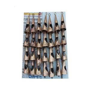 Vintage Style Rustic Iron Wind <b>Chimes</b> Heavy Duty Hanging <b>Bell</b> for Garden Landscape Rustic Weddings and Outdoor Decoration - Product Image 1