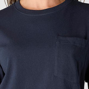 Camiseta de poliéster para mujer, de secado rápido, con paneles de superficie suave, flujo de aire, movimiento ligero, contorno transpirable, zona cálida para la temporada - Product Image 4