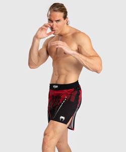 Pantalones Cortos de Entrenamiento Ligeros para Hombre UFC, Secado Rápido, Impermeables, para MMA, BJJ, Kickboxing, Lucha Libre, Ropa Deportiva de Poliéster NOGI, Satén Sólido - Product Image 1