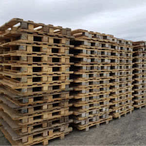 Nuevos palés de madera de doble cara certificados Euro EPAL 1200X800 Entrada de 4 vías para uso industrial Palés de madera Euro - Product Image 2