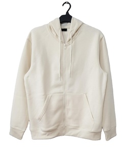 Sweats à capuche personnalisés Sweat à capuche décontracté Sweat à capuche à manches longues pour hommes Sweat à capuche zippé de haute qualité occidental de couleur unie - Product Image 2