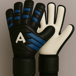 Gants de gardien de but de haute qualité avec logo personnalisé Dernière conception Gants en cuir pour l'extérieur Fourniture en gros OEM - Product Image 1