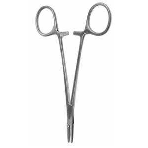 Porte-aiguille Webster avec insert en carbure de tungstène, instrument médical chirurgical réutilisable pour une suture précise, en acier inoxydable pour hôpital - Product Image 6