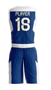 Ensemble Maillot et Short de Basketball Personnalisé par Sublimation Léger Respirant Séchage Rapide Durable Antidérapant Nom d'Équipe 100% - Product Image 3