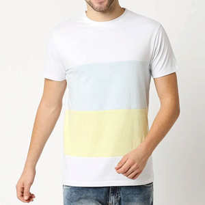 T-shirt en coton 100% pour homme, coupe classique, logo personnalisé OEM, qualité supérieure, doux, résistant à la décoloration, respirant, écologique, tissu 200G, streetwear - Product Image 2