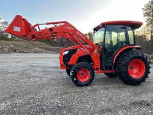 Tracteur à roues d'occasion For MX5400 HST 4WD Cab avec LA1065, plus de 50 000 heures, origine France, 600 kg - Product Image 6