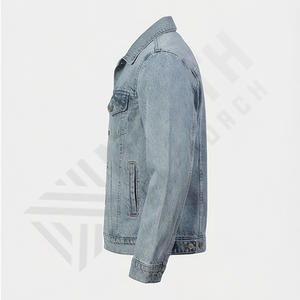 Chaqueta Vaquera Casual Entallada para Hombre, Reversible, el Mejor Diseño, Alta Calidad, Prenda Exterior Moderna, Duradera y a la Moda - Product Image 3