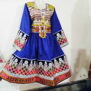 Vestido Kuchi afgano de manga larga con bordado de encaje ecológico de alta calidad para mujer, nuevo diseño, MOQ bajo - Product Image 3