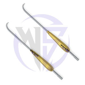 Instrument chirurgical essentiel en acier inoxydable, élévateur à aspiration à bord rond légèrement incurvé, base des instruments chirurgicaux - Product Image 5