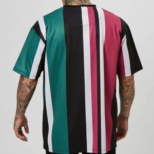 Vêtements décontractés de coupe régulière et vêtements de gymnastique T-shirt pour hommes Impression personnalisée 100% coton doux Tissu en polyester T-shirt à manches courtes pour hommes - Product Image 5