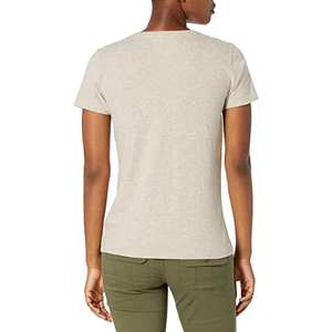 Ready Stock Camiseta de manga corta de verano transpirable de algodón 100% para mujer para ropa activa - Product Image 3