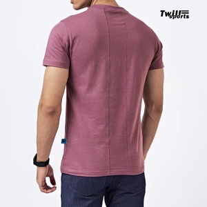 T-shirt en coton TWILL SPORTS unisexe vintage 2026, coupe oversize, col rond, manches courtes, séchage rapide, respirant, style streetwear décontracté - Product Image 4