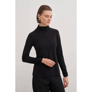 Blusa de Encaje Vintage para Mujer, Top Elegante para Oficina y Negocios - Product Image 1