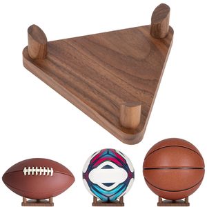 Support mural rustique marron durable pour ballons <span class=keywords><strong>de</strong></span> sport (<span class=keywords><strong>basket</strong></span>, football, volley, rugby) – Idéal pour la <span class=keywords><strong>cuisine</strong></span> - Product Image 1