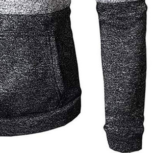 2025 High Street Hombres Sudadera con capucha de gran tamaño Ropa transpirable bordada personalizada Sólido Buena con capucha Invierno-100% Algodón - Product Image 2