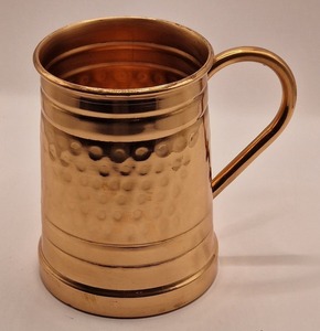 Juego de Vasos y Tazas de Cobre Puro Hechos a Mano para Uso Ayurvédico - Product Image 2