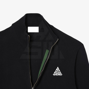 Sweat-shirts à capuche zippés décontractés pour hommes, en coton mélangé, teint uni, respirants, écologiques, de haute qualité, pour l'hiver, en gros, 300 unités - Product Image 4
