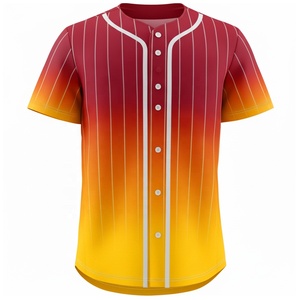Camiseta Deportiva de Alta Calidad para Hombre, Material Duradero, Logotipo Personalizado, Ligera, Secado Rápido, Diseño Digital de Béisbol - Product Image 5