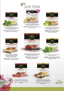 Tisane aux herbes Menthe Citron en cubes, saveur Melissa Gingembre, saveur naturelle rafraîchissante, mélange minceur, sachet en boîte, biologique, qualité supérieure, pour usage quotidien - Product Image 4