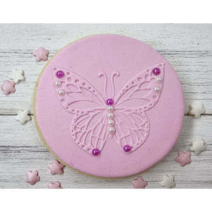 Designer Butterfly Fondant Embosser Stamp Essential Cake Decorating Supply - Product Image 2