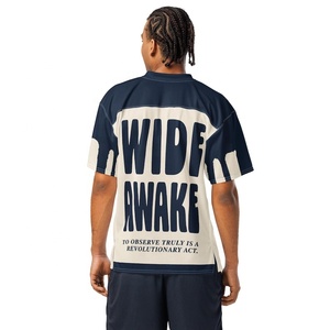 Maillot de basket-ball en mesh respirant personnalisé, imprimé par sublimation, professionnel, à séchage rapide, pour équipe sportive - Product Image 6
